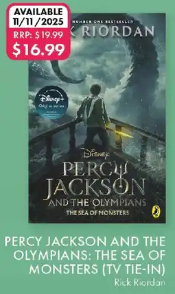 QBD Percy jackson and the olympians: the sea of monsters (tv tie-in) offer