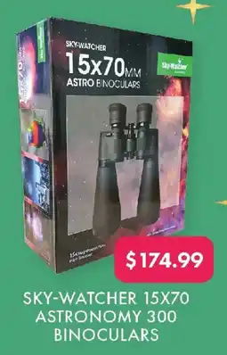 QBD Sky-watcher 15x70 astronomy 300 binoculars offer