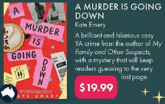 QBD A murder is going down offer