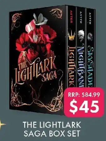 QBD The lightlark saga box set offer