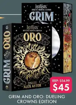 QBD Lightlark: grim and oro: dueling crowns edition offer