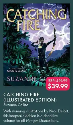 QBD Catching fire (illustrated edition) offer