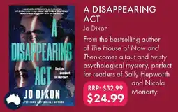 QBD A disappearing act offer