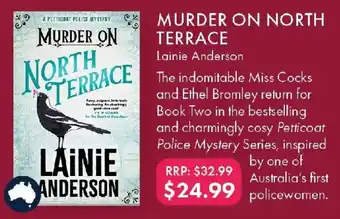 QBD Murder on north terrace offer