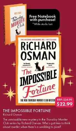 QBD The impossible fortune offer