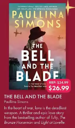 QBD The bell and the blade offer