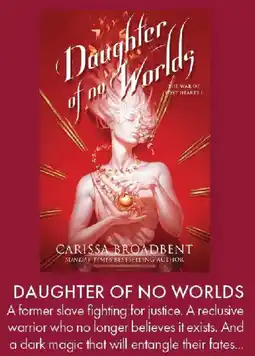 QBD Daughter of no worlds offer