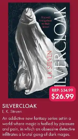 QBD Silvercloak offer