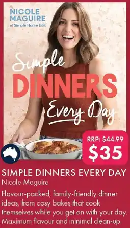 QBD Simple dinners every day offer