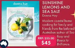 QBD Sunshine lemons and sea salt offer