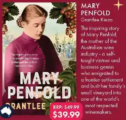 QBD Mary penfold offer