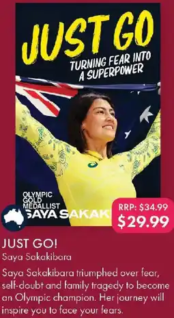 QBD Just go turning fear into a superpower offer