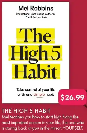 QBD The high 5 habit offer