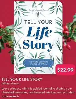 QBD Tell your life story offer