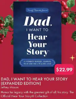 QBD Dad, i want to hear your story offer