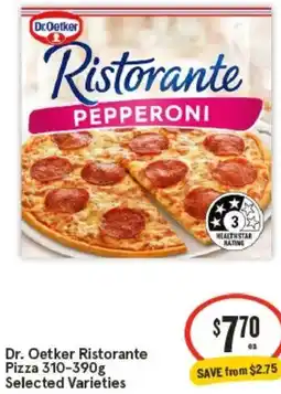 IGA Dr. Oetker Ristorante Pizza offer