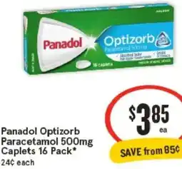 IGA Panadol Optizorb Paracetamol offer