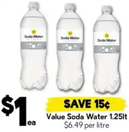 Drakes Value Soda Water offer