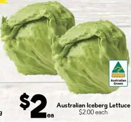 Drakes Australian Iceberg Lettuce offer