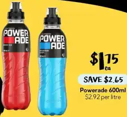 Drakes Powerade offer
