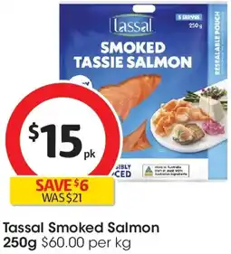Coles Tassal Smoked Salmon offer