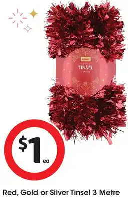 Coles Tinsel offer