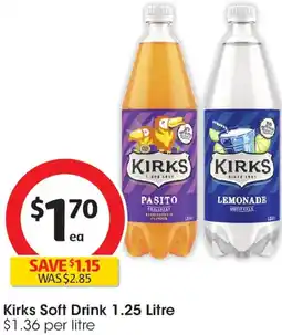 Coles Kirks Soft Drink offer