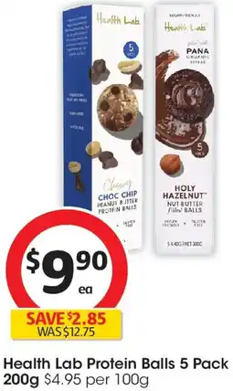 Coles Health Lab Protein Balls offer