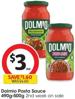 Coles Dolmio Pasta Sauce offer