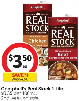 Coles Campbell's Real Stock offer