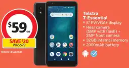 Coles Telstra T-Essential offer