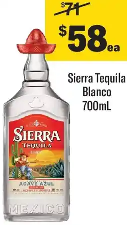 Coles Sierra Tequila Blanco offer