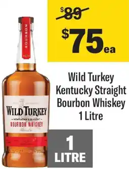 Coles Wild Turkey Kentucky Straight Bourbon BOURBON WHISKEY offer