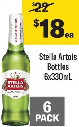 Coles Stella Artois Bottles offer
