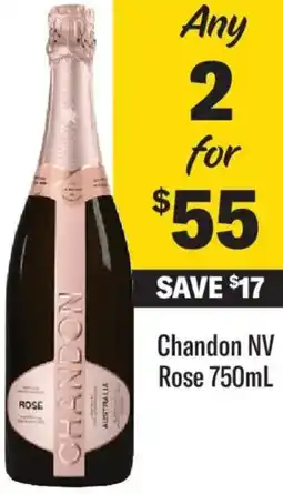 Liquorland Chandon NV Rose offer