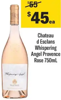 Liquorland Chateau d Esclans Whispering Angel Provence Rose offer