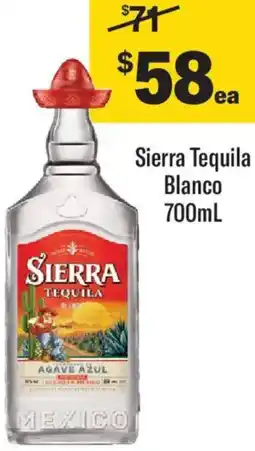 Liquorland Sierra Tequila Blanco offer