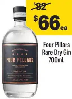 Liquorland Four Pillars Rare Dry Gin offer