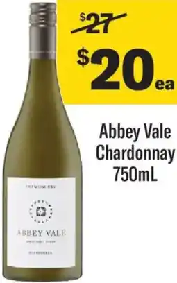 Liquorland Abbey Vale Chardonnay offer