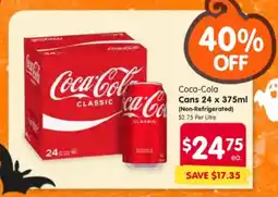 Spar Coca-cola cans offer