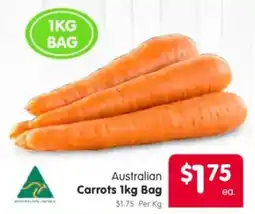 Spar Australian carrots bag offer