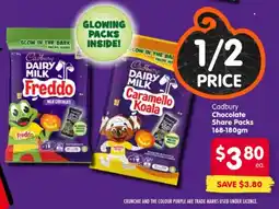 Spar Cadbury chocolate share packs offer
