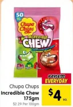 Spar Chupa chups incredible chew offer