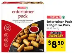 Spar Entertainer pack offer