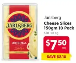 Spar Jarlsberg cheese slices offer