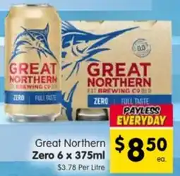 Spar Great northern zero offer