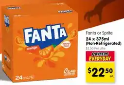 Spar Fanta or sprite offer
