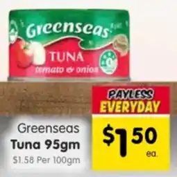 Spar Greenseas tuna offer