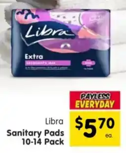 Spar Libra sanitary pads offer