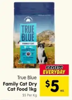 Spar True blue family cat dry cat food offer